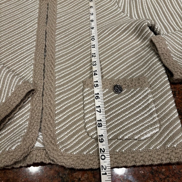 Rag & Bone Claire Women’s Sz M Tailored Long sleeve Cardigan In Eucalyptus Color - Picture 4 of 10